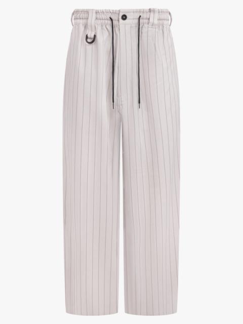 Y-3 PINSTRIPE SPORT UNIFORM WIDE-LEG TROUSER | CHAPEA