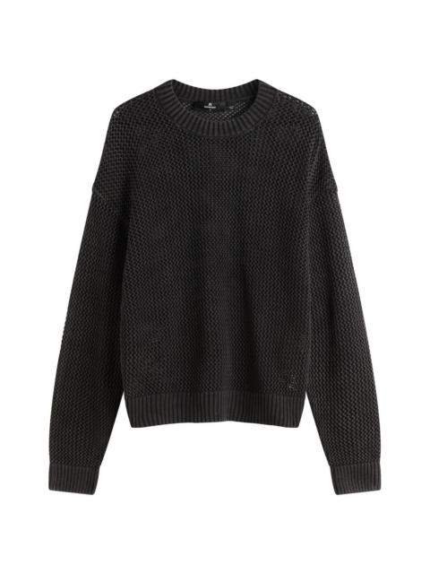 REPRESENT Represent Open Gauge Knit Sweater