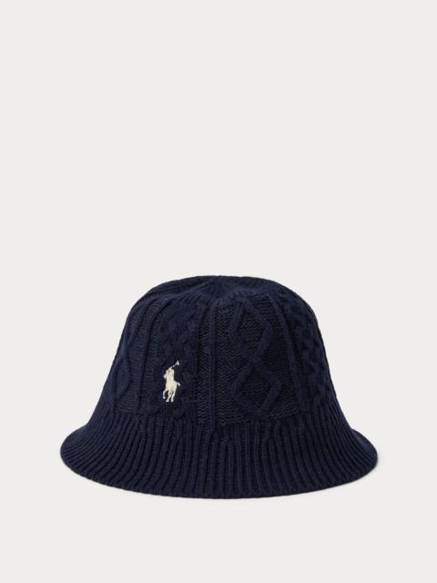 Polo Ralph Lauren Cable-Knit Bucket Hat