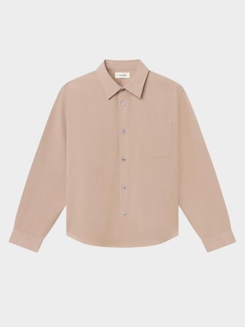 FRAME Men's Cotton-Lyocell Button-Down Shirt