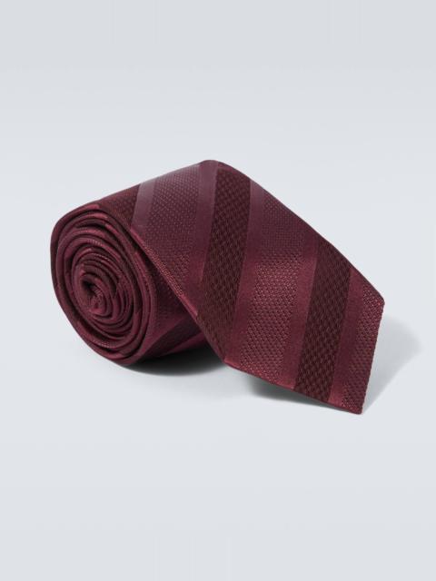 Brunello Cucinelli Striped silk tie