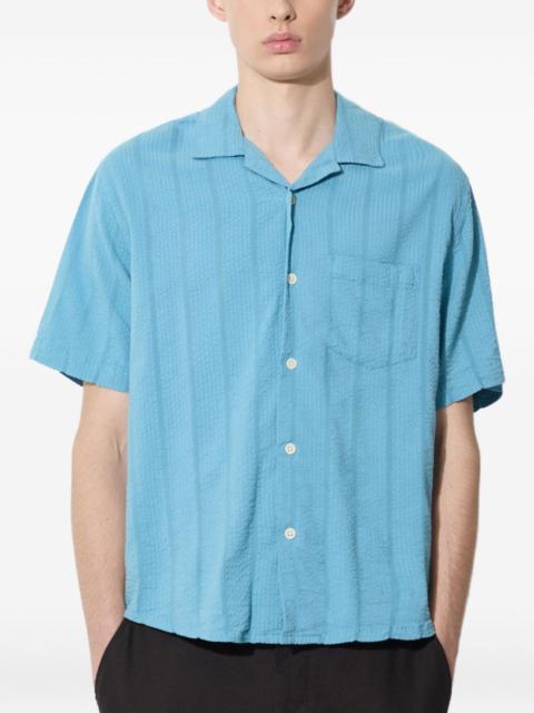 Corridor textured short-sleeve shirt