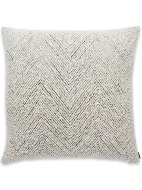 Missoni large Gres zigzag-woven cushion
