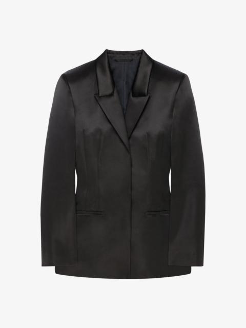 Givenchy FITTED JACKET IN SATIN