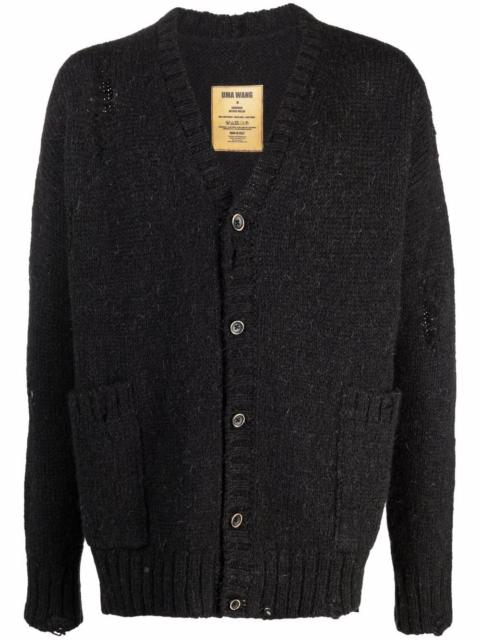 UMA WANG V-neck wool cardigan