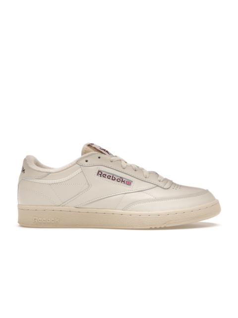 Reebok Club C 85 Chalk Alabaster Maroon