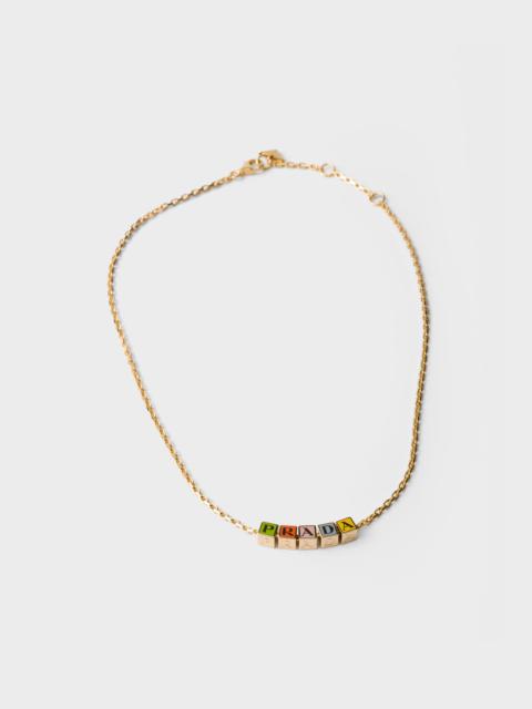 Prada Metal necklace
