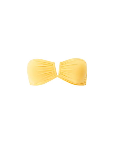 MELISSA ODABASH ALBA SUNFLOWER BIKINI TOP