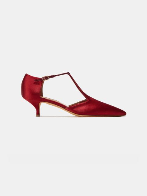 Emme Parsons LEANDRA IN RED SATIN