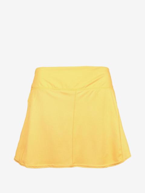 adidas logo-detail elasticated-waistband mini skort