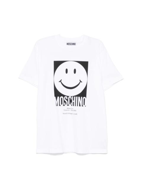 Moschino smiley-motif T-shirt