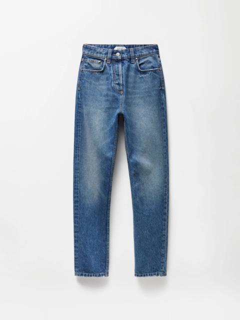 VERSACE High Waist Straight Jeans