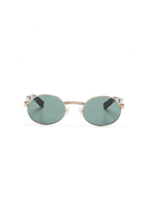 PremiÃ¨re de Cartier oval-frame sunglasses