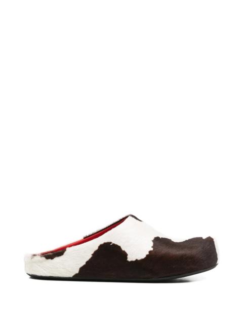 Marni Marni Cow-print Mules