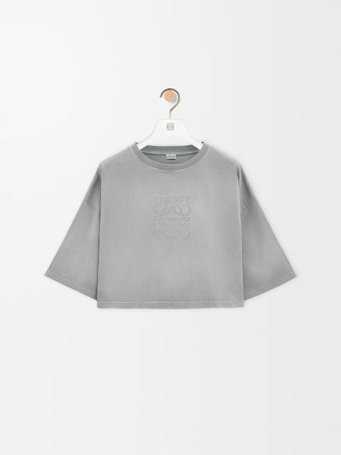 Loewe Cropped T-shirt in cotton