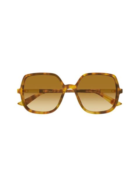 Chloé Geometric Square Sunglasses