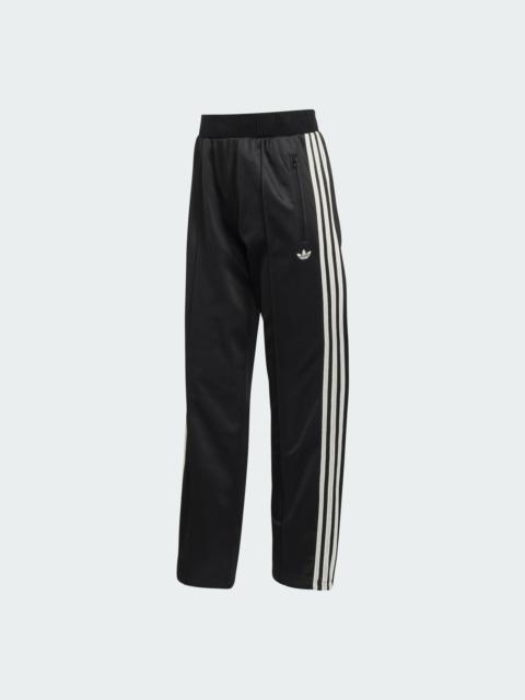 adidas Firebird Track Pants with Knitted Crochet Details