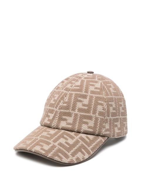 FENDI FF-jacquard Cap