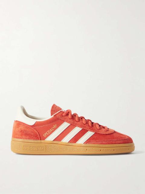 Handball Spezial leather-trimmed suede sneakers