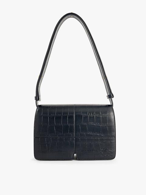 Burberry Snip croc-effect leather shoulder bag