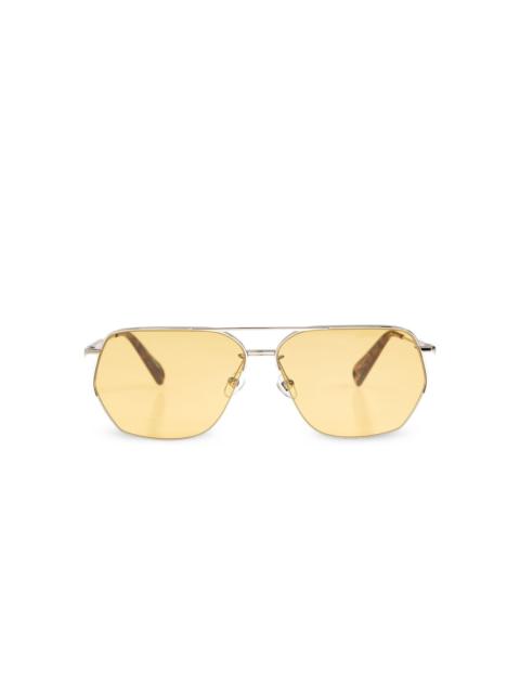 JACQUEMUS logo-engraved sunglasses