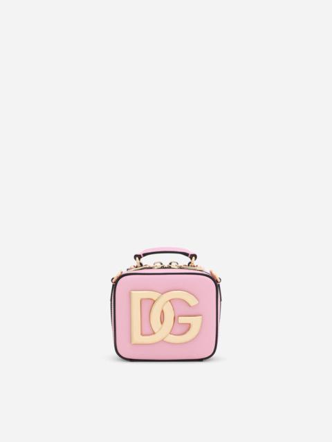 Dolce & Gabbana Calfskin 3.5 micro bag with DG logo