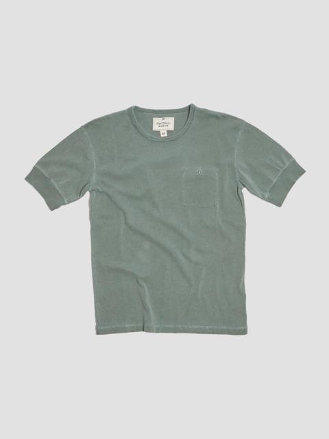 Nigel Cabourn Military Tee (220g) in Sports Green