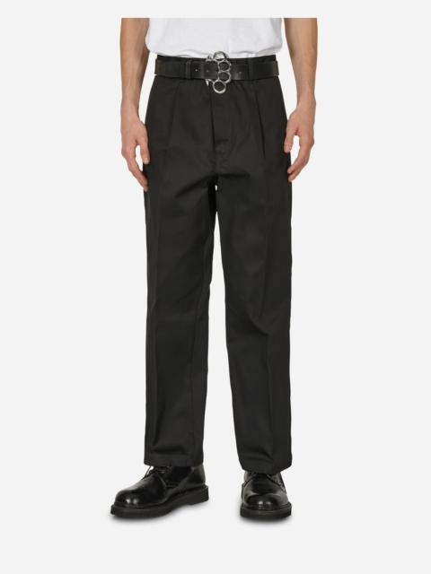 WACKO MARIA Dickies Pleated Trousers Black | slamjam | REVERSIBLE