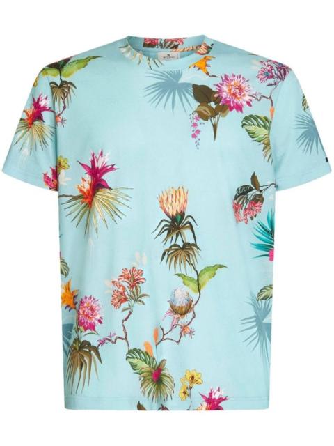 Etro all-over graphic-print T-shirt