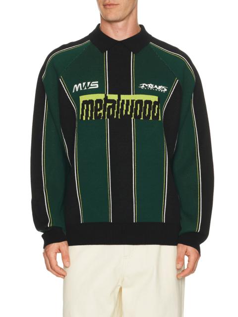 Metalwood Studio Knit Football Top