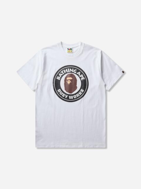A BATHING APE® Men's Busy Works T-Shirt White