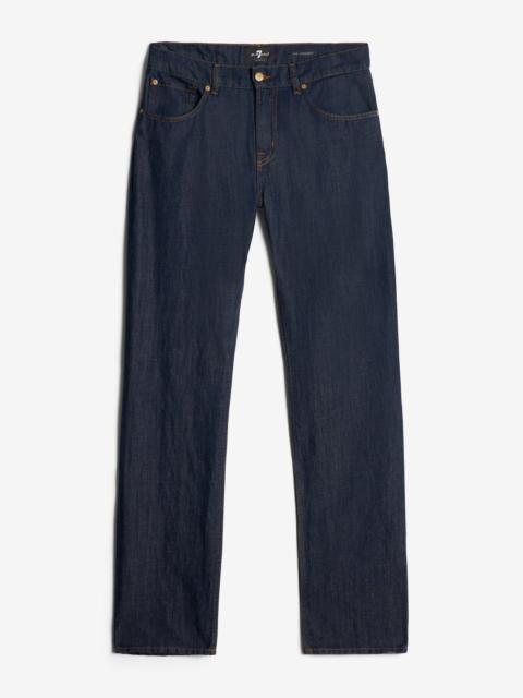 7 For All Mankind Denim Linen The Straight in Total