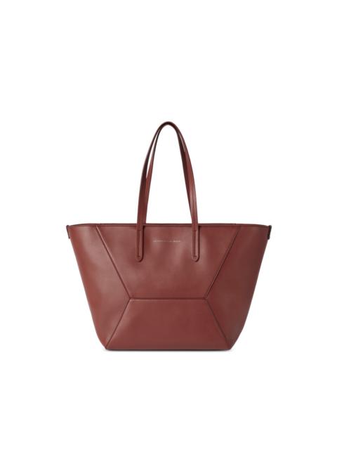 Brunello Cucinelli Monili-detail leather tote bag