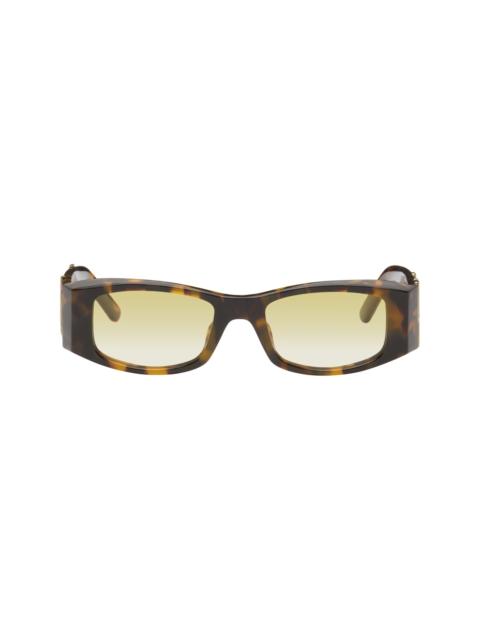 Palm Angels Brown Angel Sunglasses