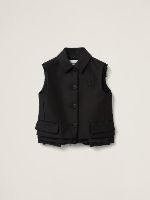 Miu Miu Single-breasted radzimir vest