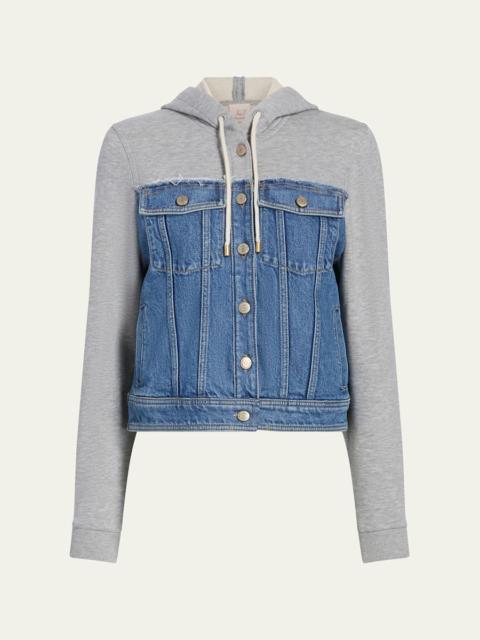 Cinq à Sept Sutton Mixed-Media Jacket