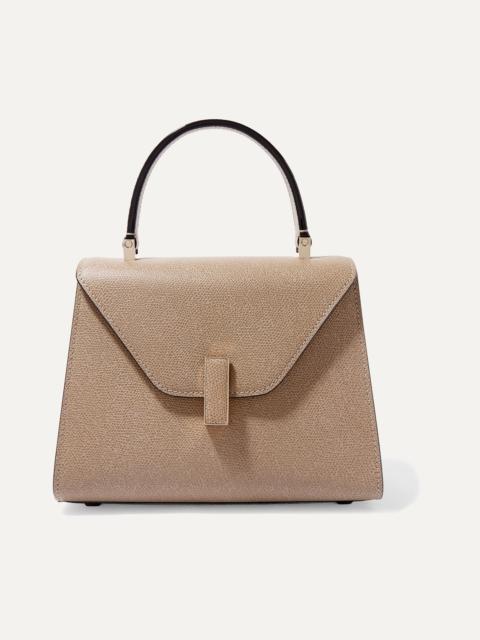 Iside mini textured-leather tote