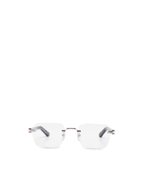 Cartier rectangle-frame glasses