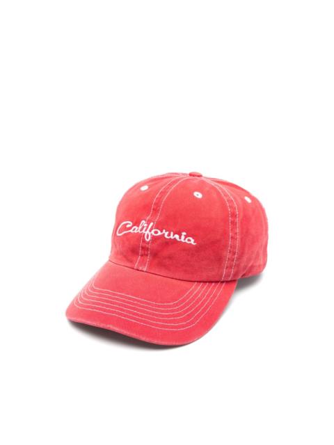 ERL logo-embroidered cap