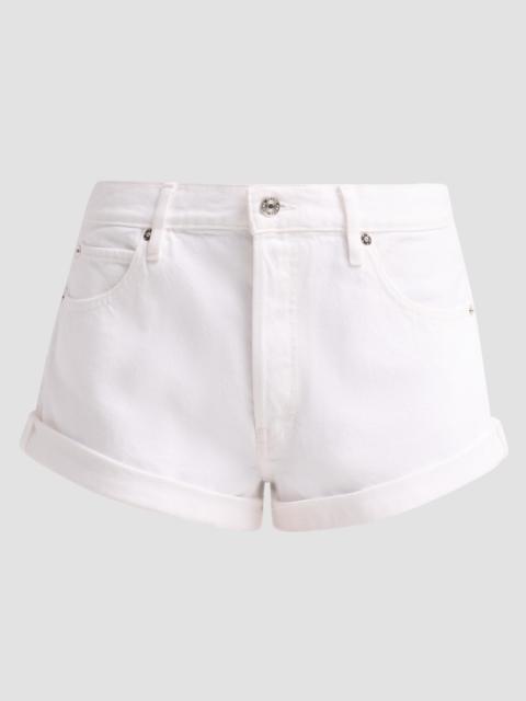 FRAME Women's The Darling Denim Shorts - White