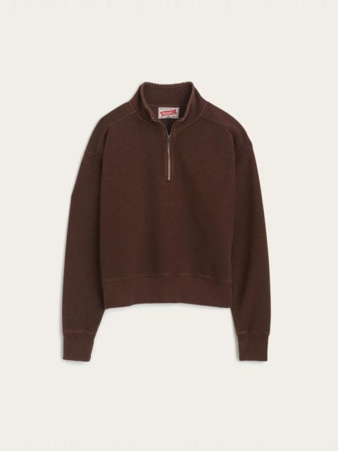 Madewell McCarren Quarter-Zip Sweatshirt