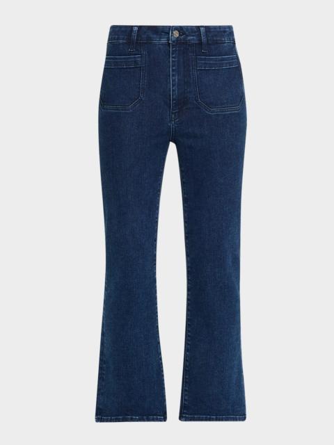 FRAME The Reboot Crop Modernist Pocket Jeans