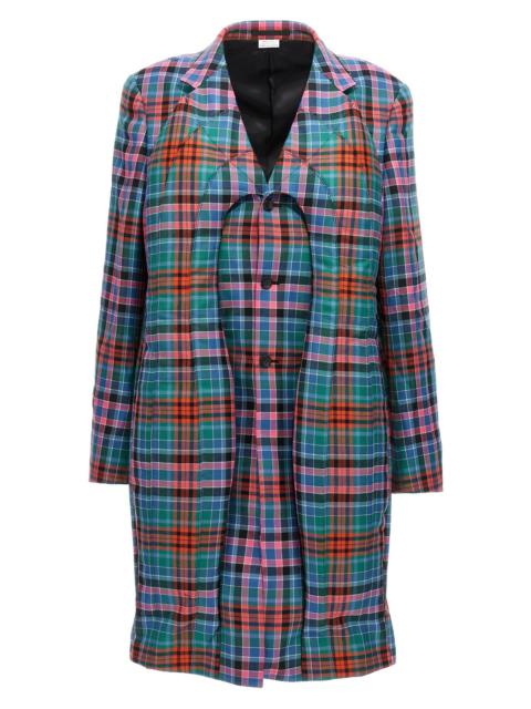 Comme des Garçons Homme Plus Check coat