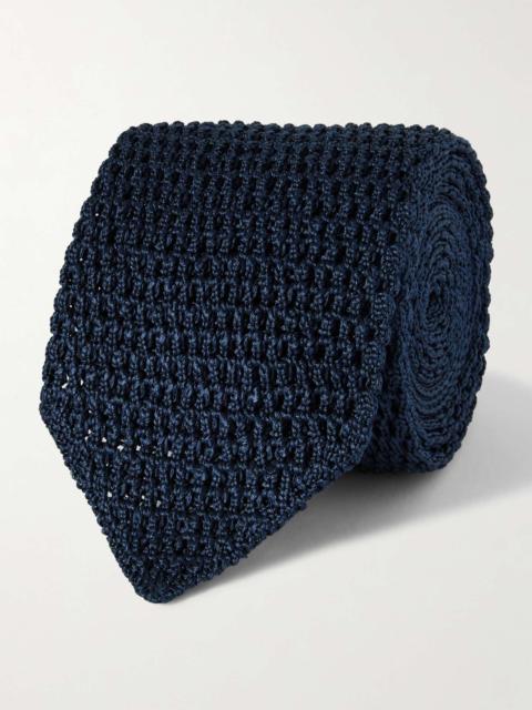TOM FORD 7cm Knitted Silk Tie