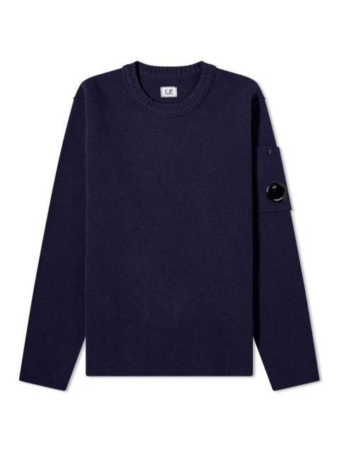 C.P. Company Lens Lambswool Crew Knit