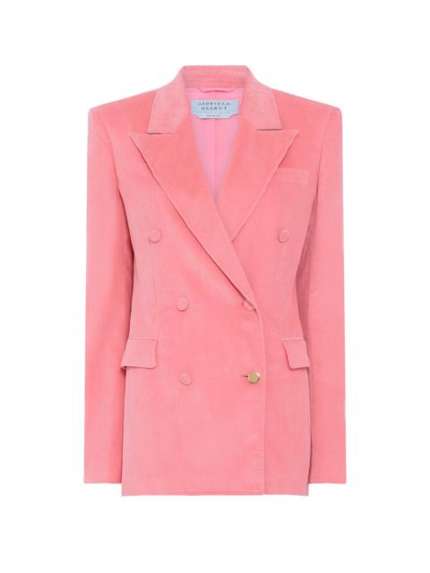 GABRIELA HEARST Gavin Blazer in Rosa Sea Island Cotton Corduroy