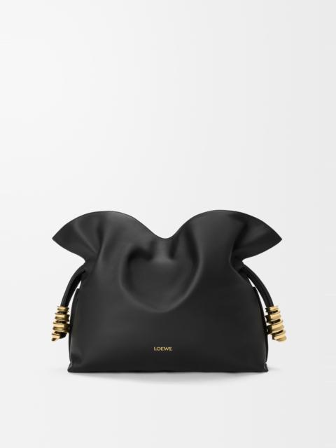 Loewe Medium Coil Flamenco clutch in nappa calfskin