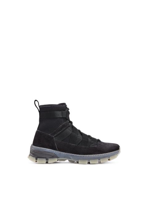 Loewe Army boot in split calfskin