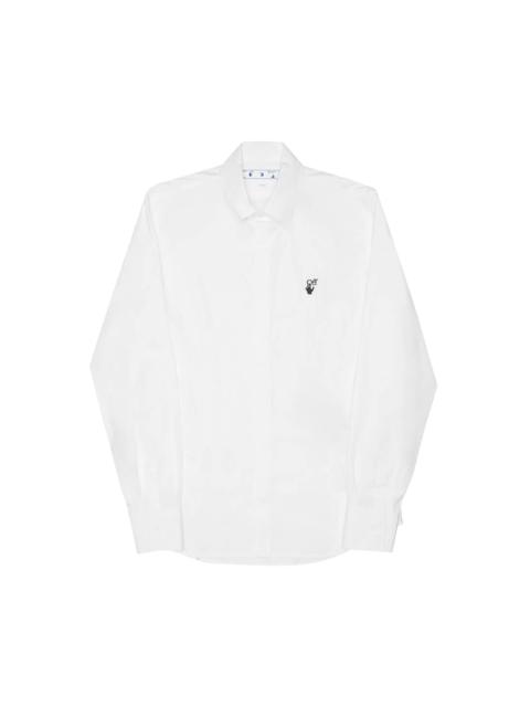 Off-White Hands Off Classic Shirt 'White/Black'