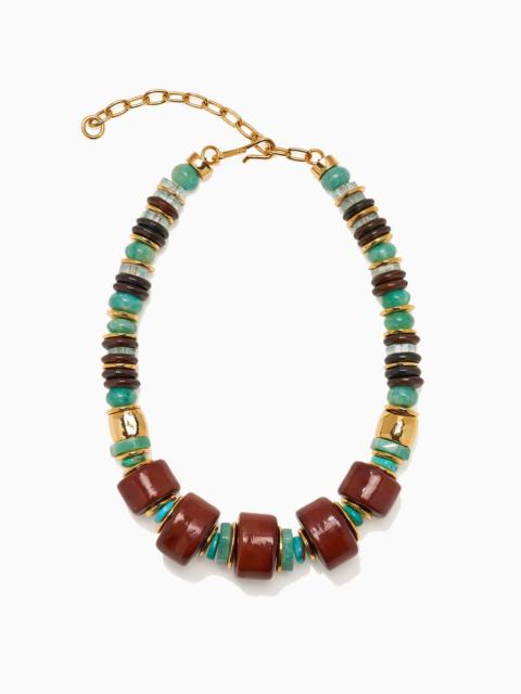 LIZZIE FORTUNATO Granada Necklace in Rosewood Multi